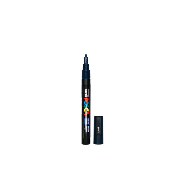 UNI POSCA MARKER PC-3M - 09 navy blue - Bild 2