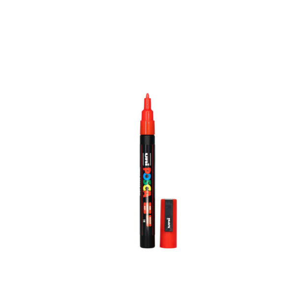 UNI POSCA MARKER PC-3M - 40 red - Bild 2