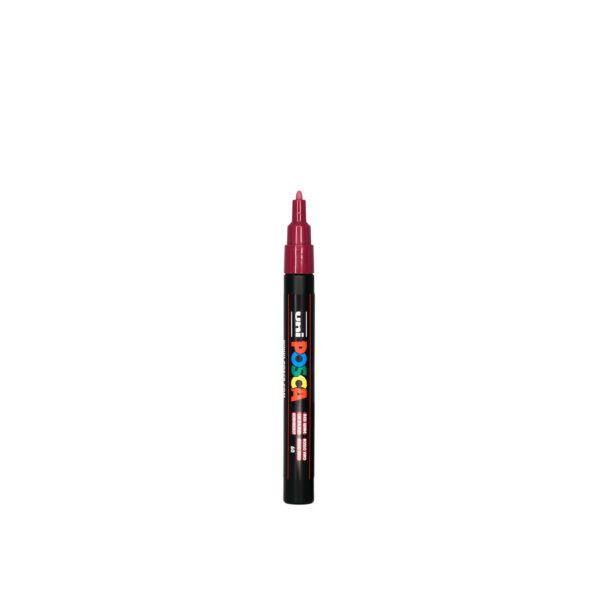 UNI POSCA MARKER PC-3M - 50 red wine - Bild 3