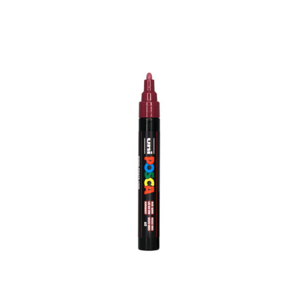UNI POSCA MARKER PC-5M - 50 red wine - Bild 3