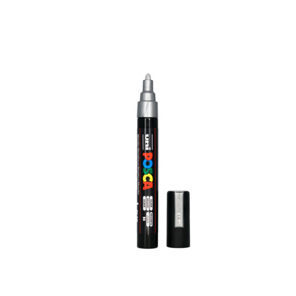 UNI POSCA MARKER PC-5M - 805 silver - Bild 2