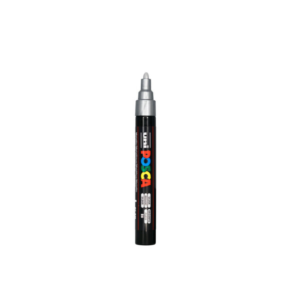 UNI POSCA MARKER PC-5M - 805 silver - Bild 3
