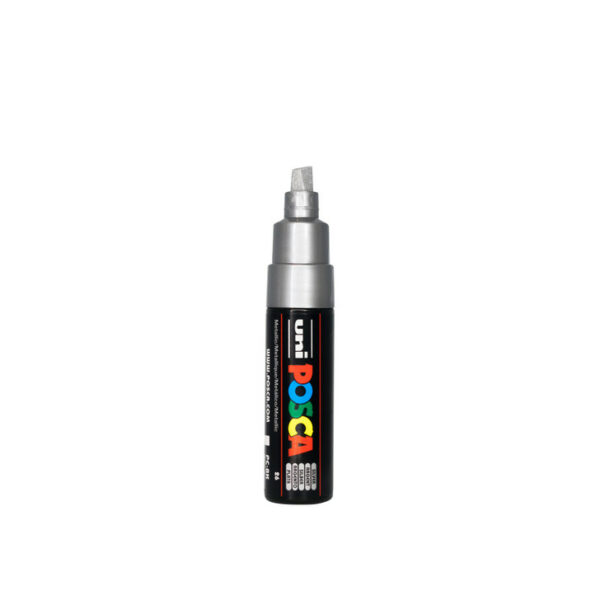 UNI POSCA MARKER PC-8K - 805 silver - Bild 3