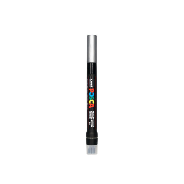 UNI POSCA BRUSH M. PCF350 - 805 silver
