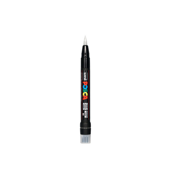 UNI POSCA BRUSH M. PCF350 - 805 silver - Bild 3