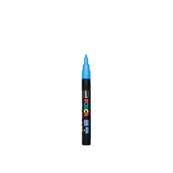 UNI POSCA MARKER PC-3M - 31 sky blue - Bild 3