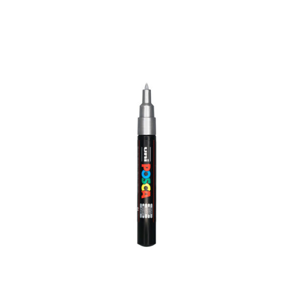 UNI POSCA MARKER PC-1MC - 805 silver - Bild 3