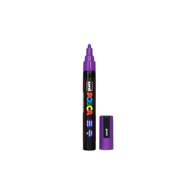 UNI POSCA MARKER PC-5M - 55 violet - Bild 2
