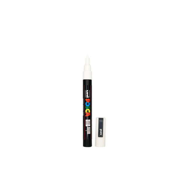 UNI POSCA MARKER PC-3M - 52 white - Bild 2