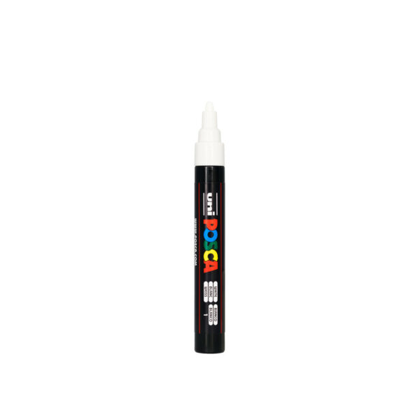 UNI POSCA MARKER PC-5M - 52 white - Bild 3
