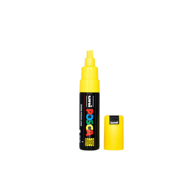 UNI POSCA MARKER PC-8K - 44 yellow - Bild 2