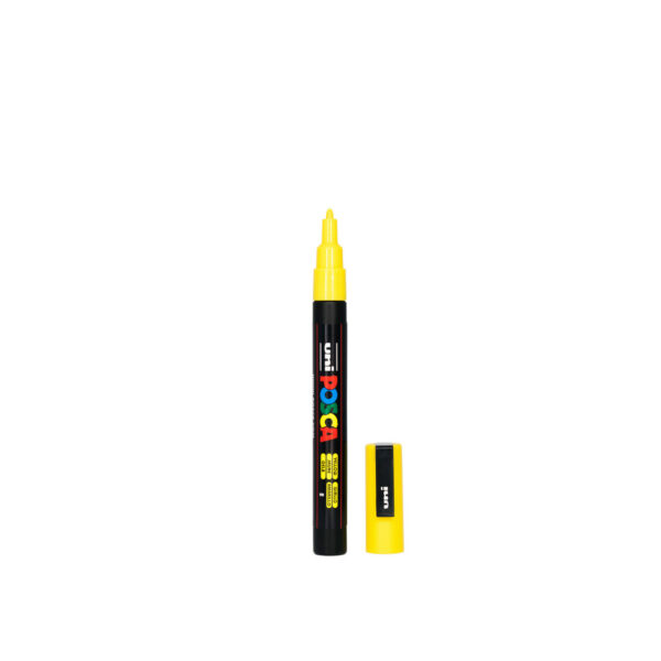 UNI POSCA MARKER PC-3M - 44 yellow - Bild 2