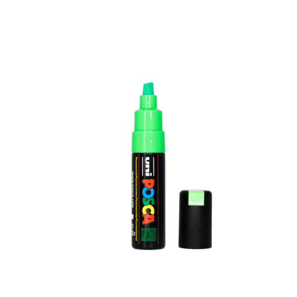 UNI POSCA MARKER PC-8K - 733 fluorescent green - Bild 2