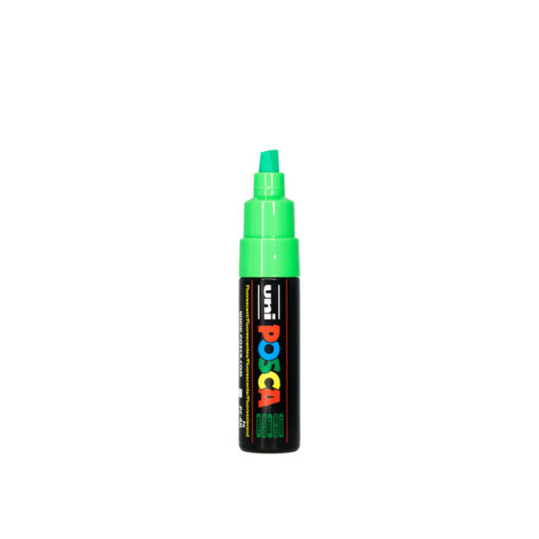 UNI POSCA MARKER PC-8K - 733 fluorescent green - Bild 3