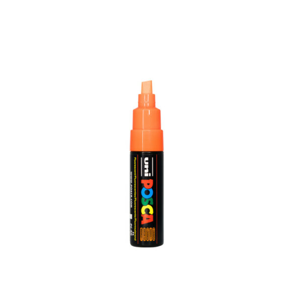 UNI POSCA MARKER PC-8K - 754 fluorescent orange - Bild 3
