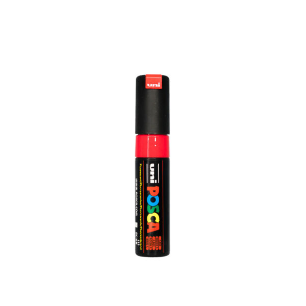UNI POSCA MARKER PC-8K - 740 fluorescent red