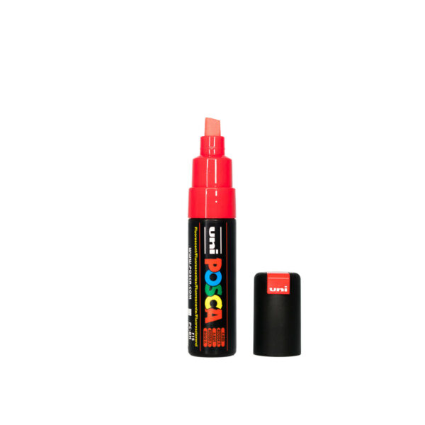 UNI POSCA MARKER PC-8K - 740 fluorescent red - Bild 2