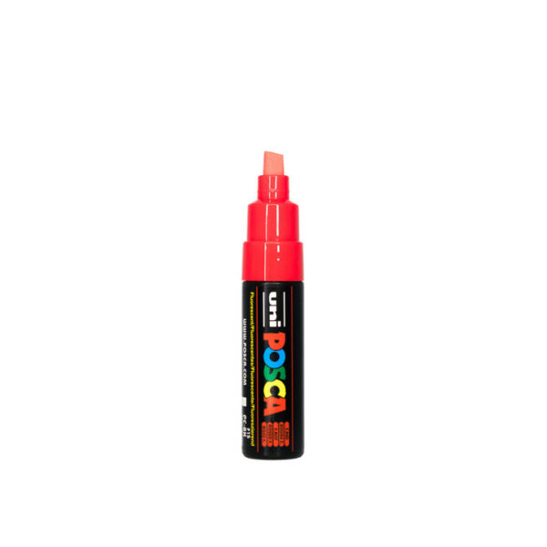 UNI POSCA MARKER PC-8K - 740 fluorescent red - Bild 3