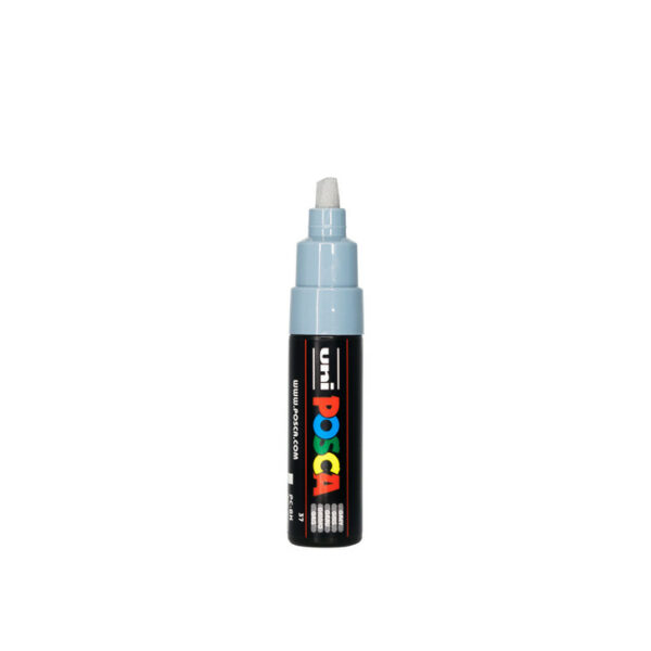 UNI POSCA MARKER PC-8K - 95 grey - Bild 3