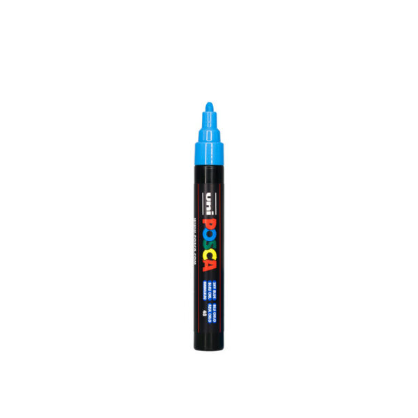 UNI POSCA MARKER PC-5M - 31 sky blue - Bild 3